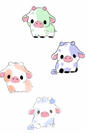cow doodles